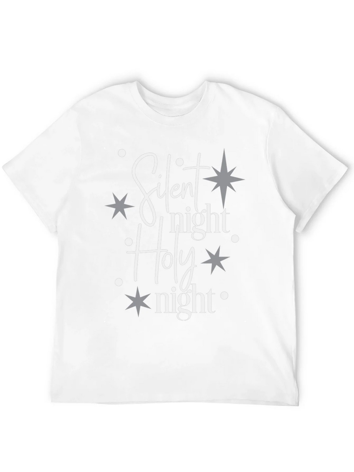Silent Night Holy Graphic Tee product image 11