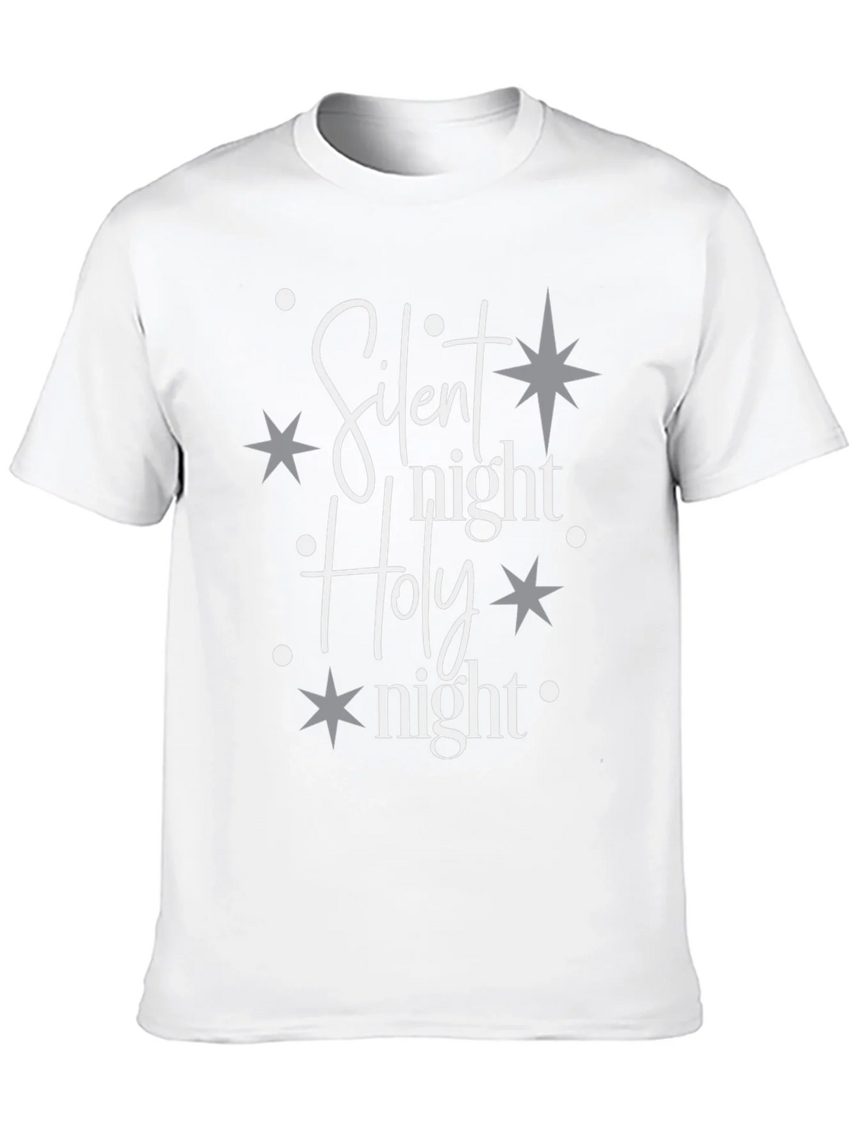 Silent Night Holy Graphic Tee product image 9
