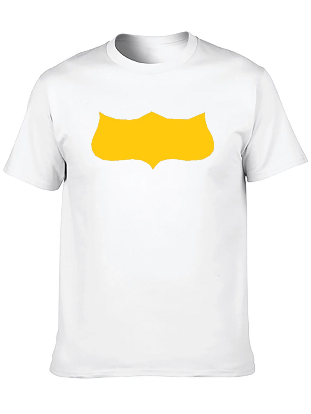 Black T-Shirt with Gold Shield Graphic product image 6