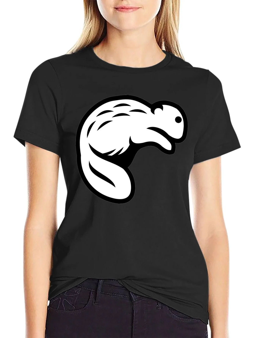 Beaver Graphic Tee - Mens Black T-Shirt product image 2