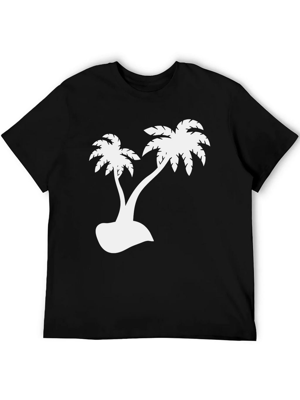 Palm Tree Graphic Tee - Black Tropical Vibes product image 5