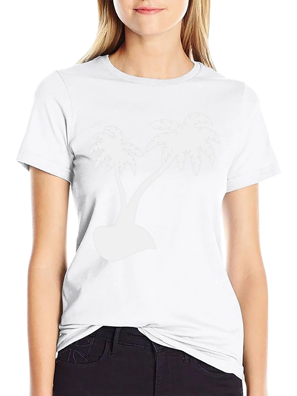 Palm Tree Graphic Tee - Black Tropical Vibes product image 8