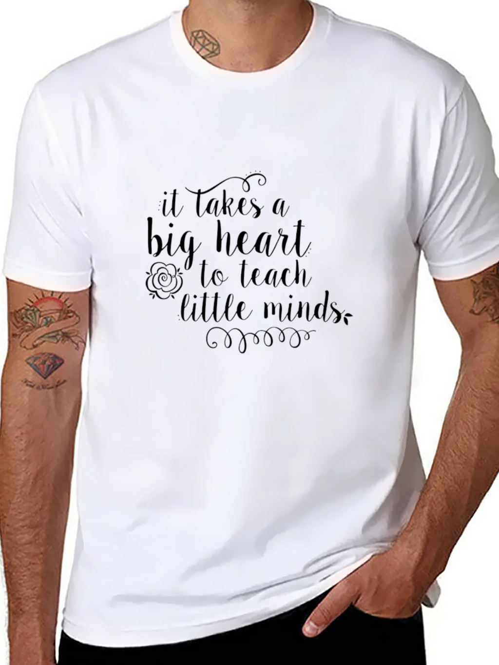 Teacher Appreciation T-Shirt: Big Heart Little Minds product image 6