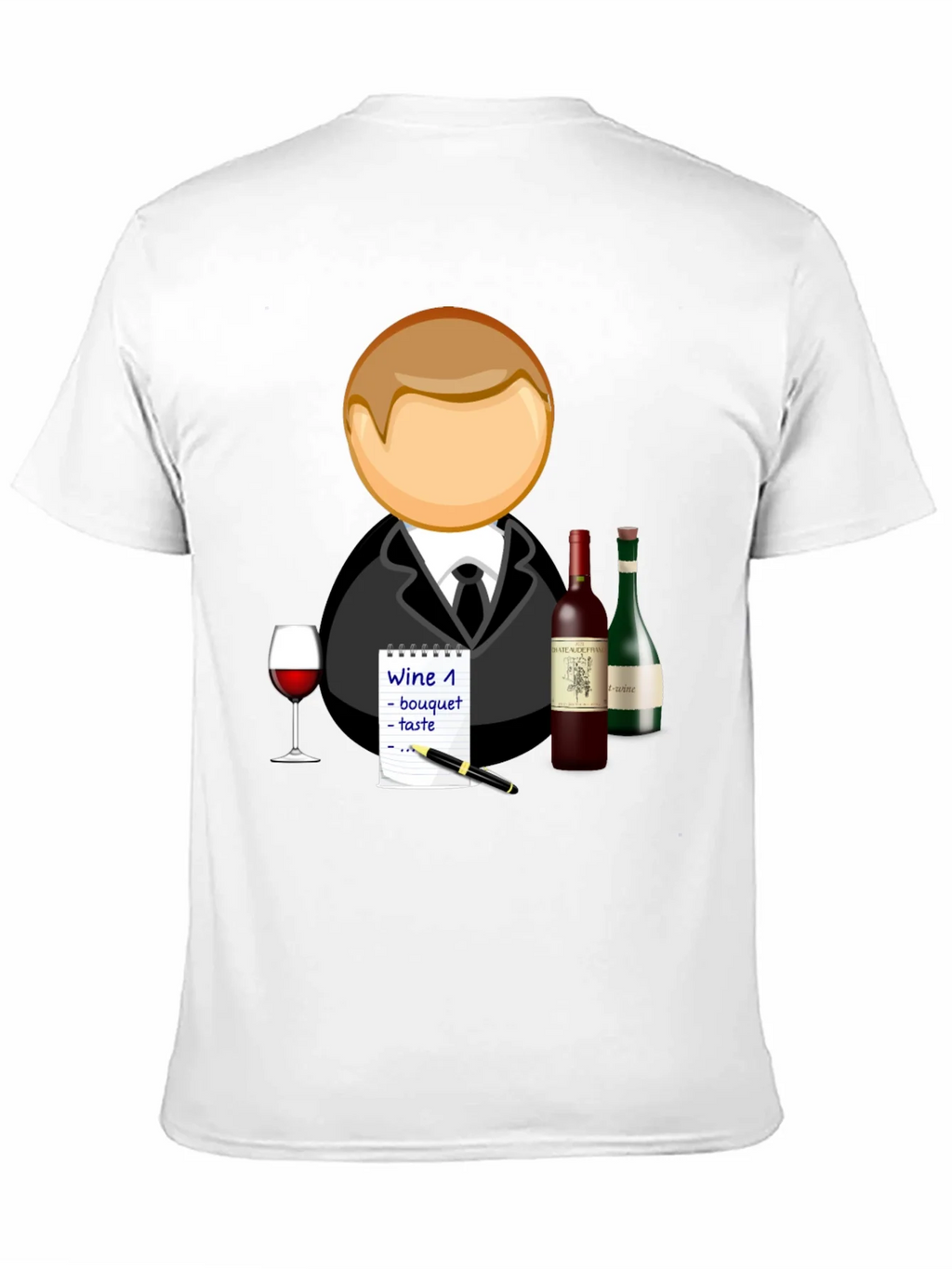 Wine Tasting T-Shirt - Connoisseur Design product image 10