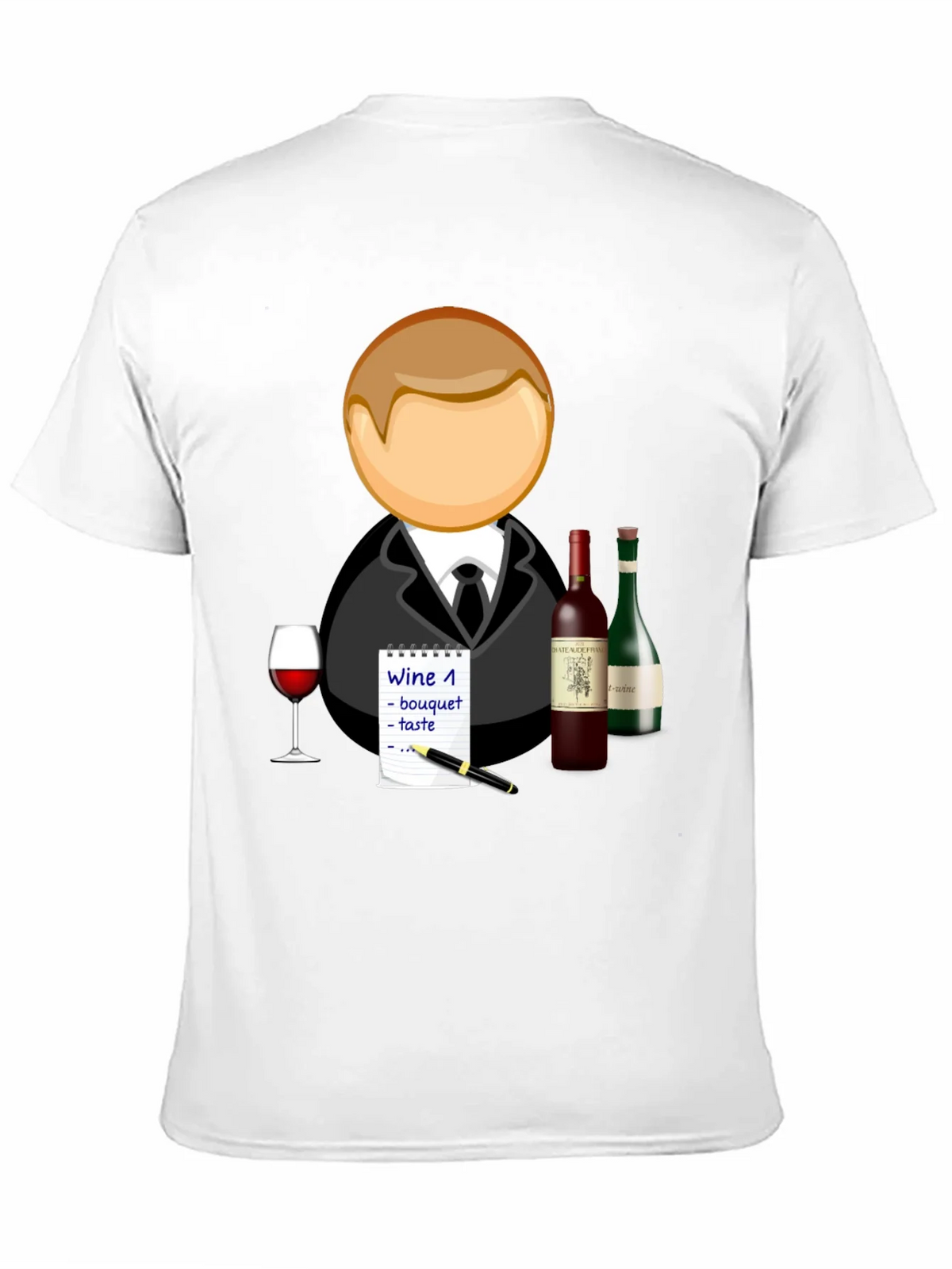 Wine Tasting T-Shirt - Connoisseur Design product image 10