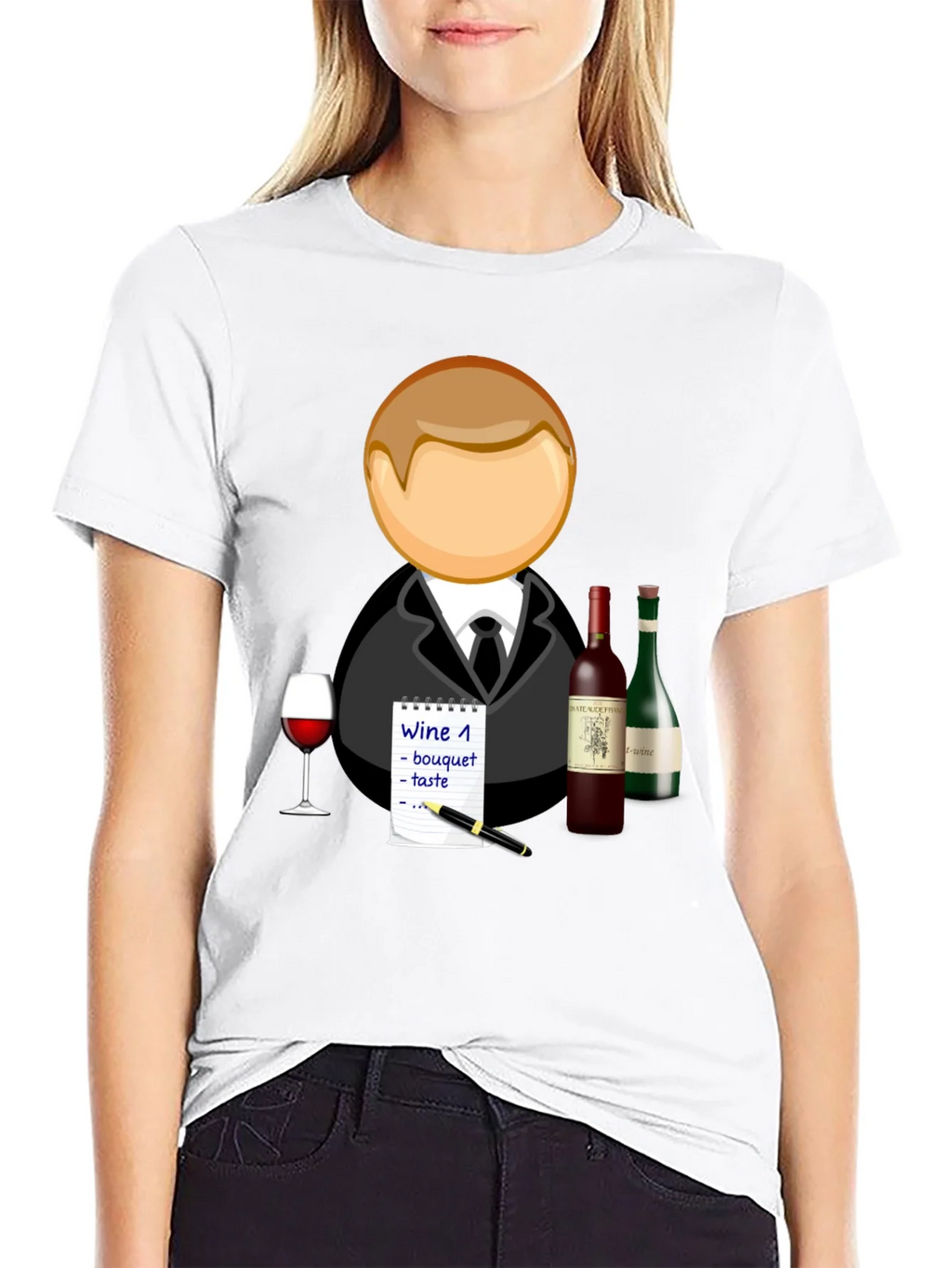 Wine Tasting T-Shirt - Connoisseur Design product image 8