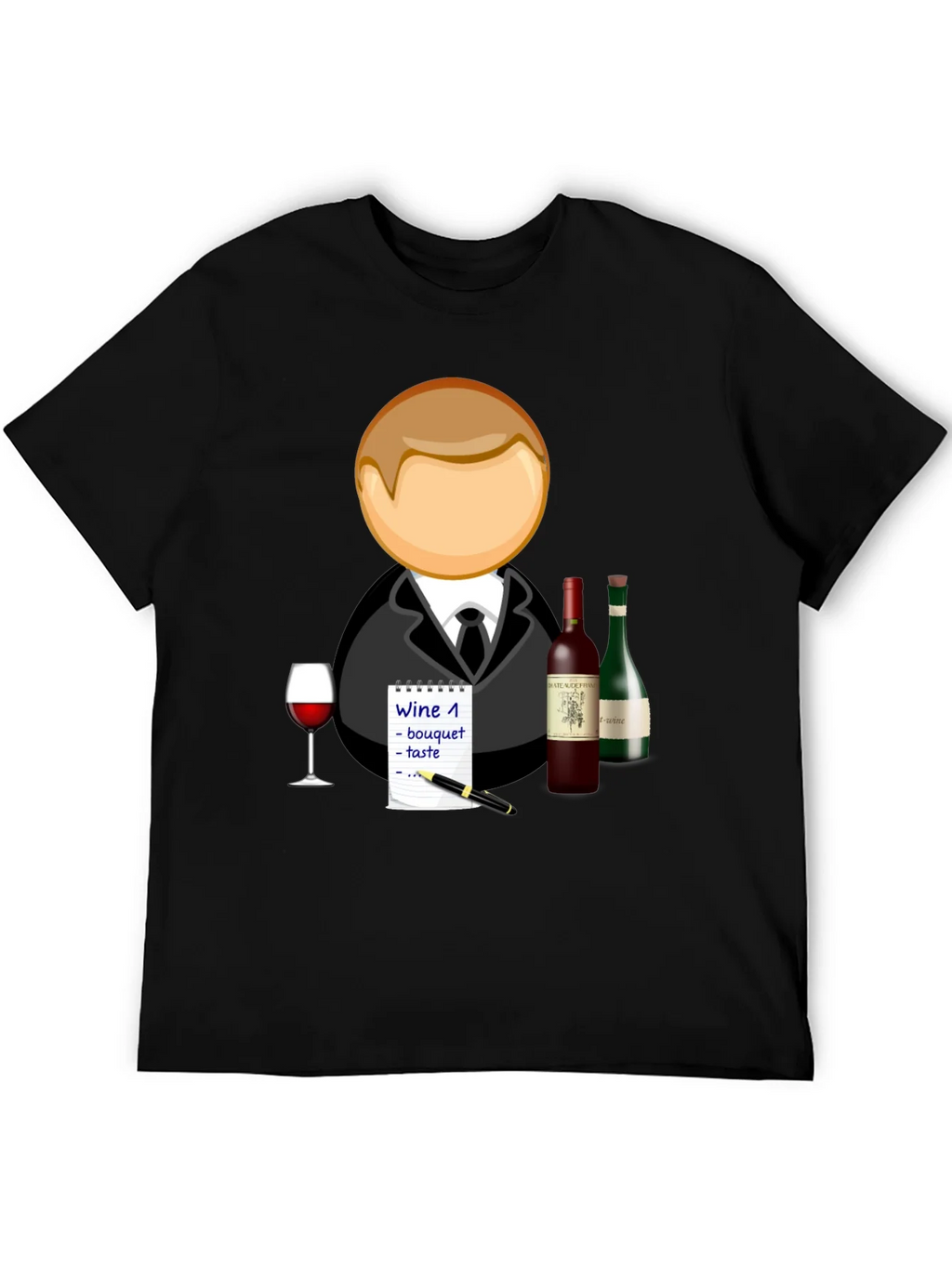 Wine Tasting T-Shirt - Connoisseur Design product image 5