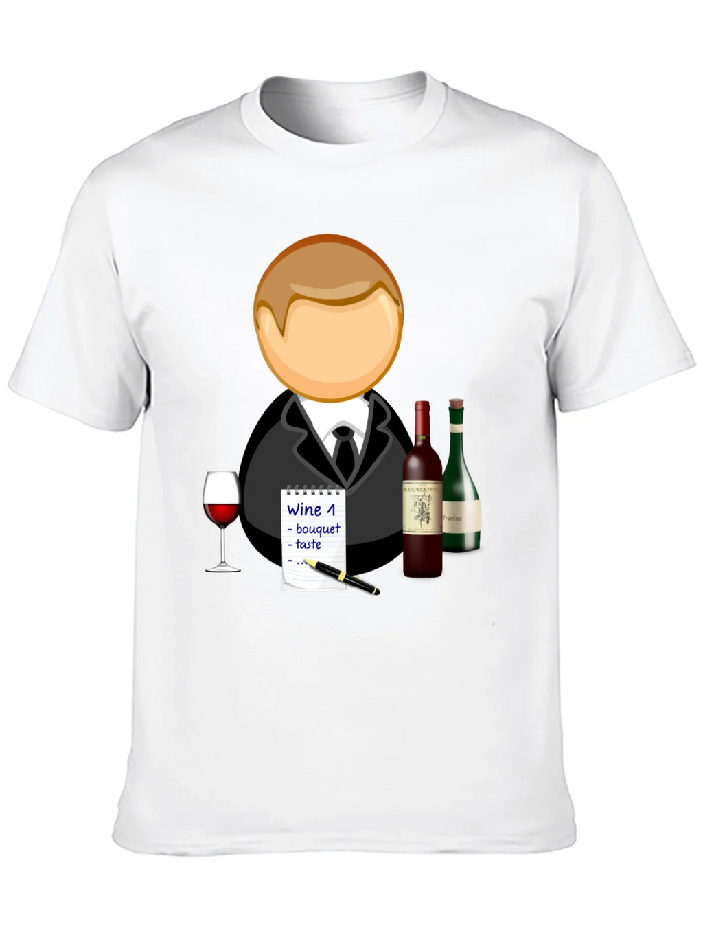 Wine Tasting T-Shirt - Connoisseur Design product image 9