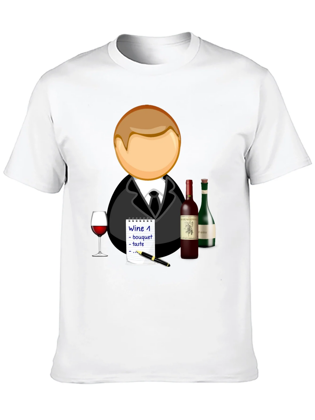 Wine Tasting T-Shirt - Connoisseur Design product image 9
