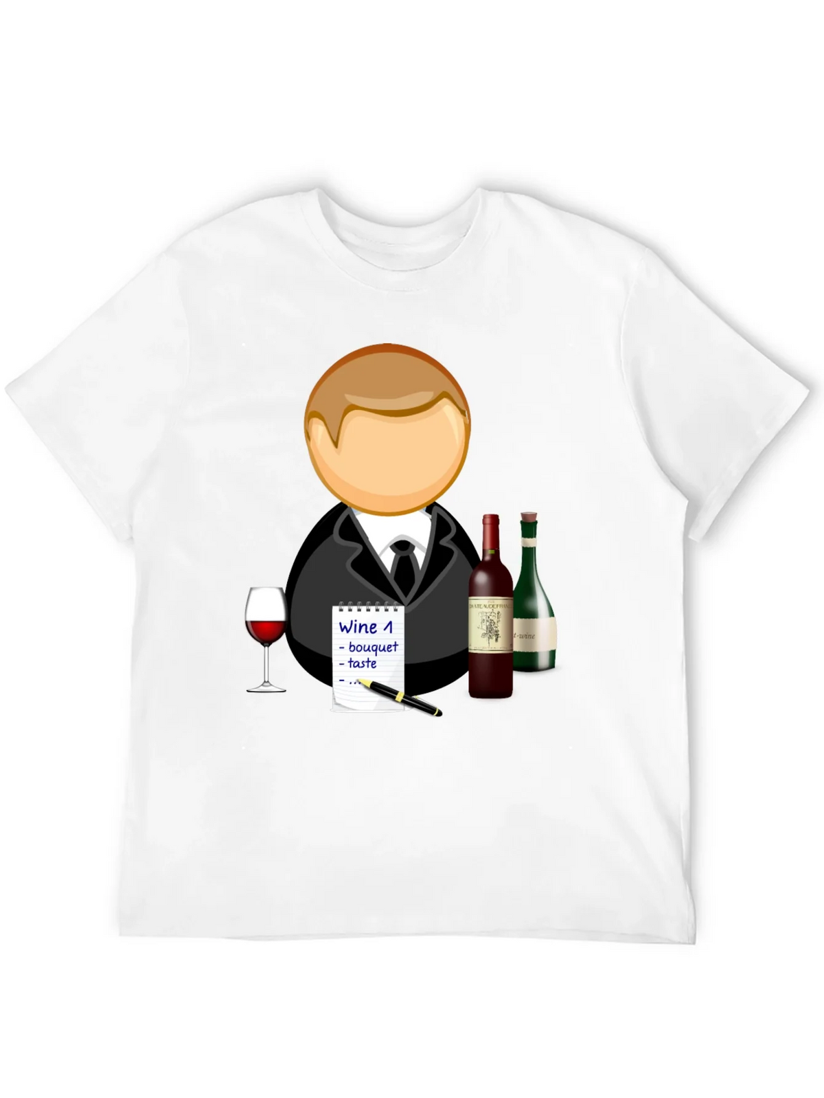 Wine Tasting T-Shirt - Connoisseur Design product image 11
