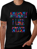 Apparently I Like Soccer T-Shirt product image 1