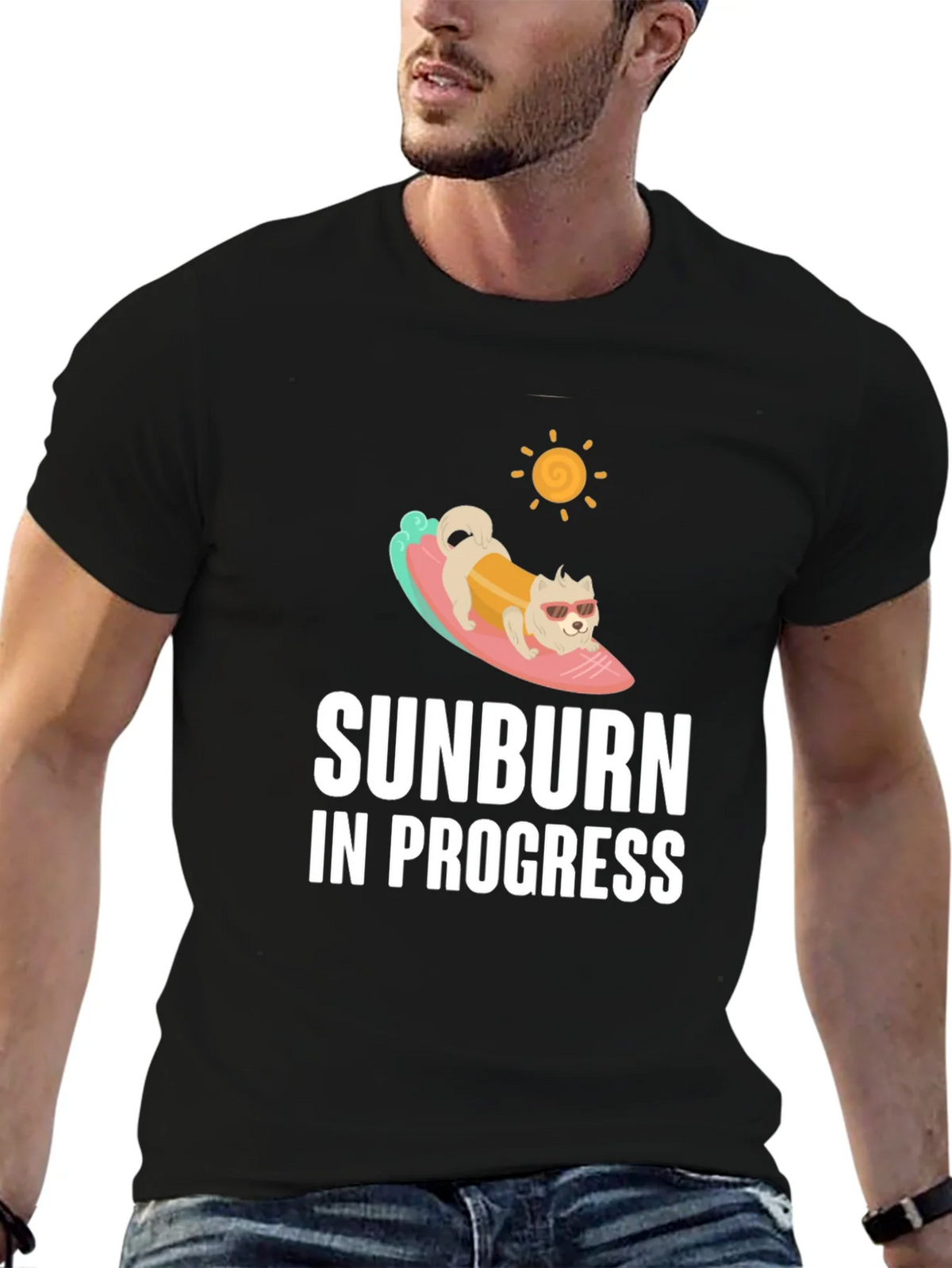 Sunburn In Progress T-Shirt product image 5