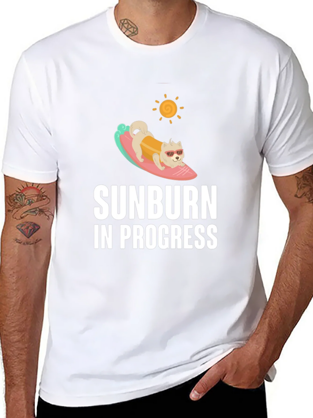 Sunburn In Progress T-Shirt product image 6