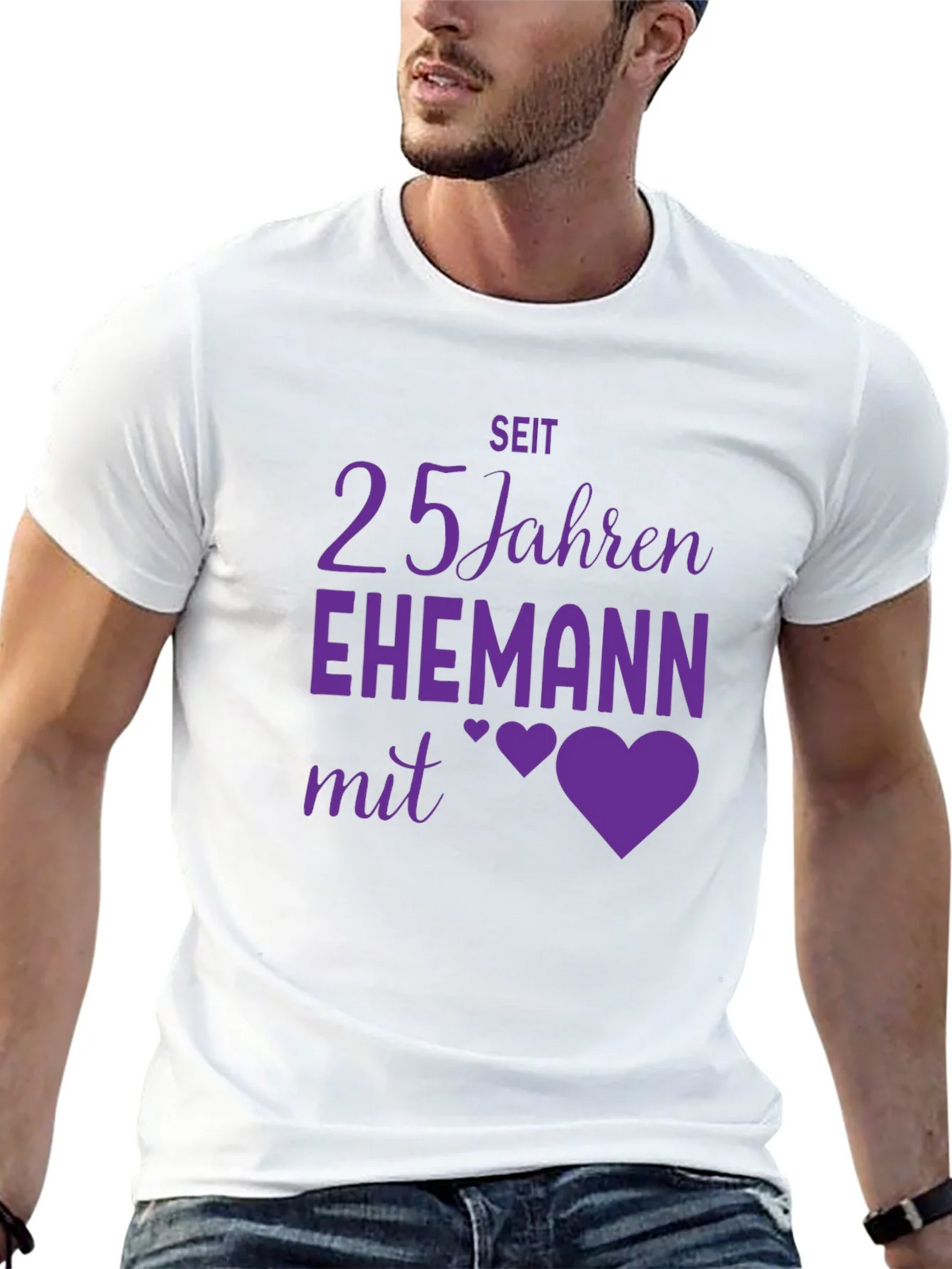 25th Anniversary Husband T-Shirt product image 11