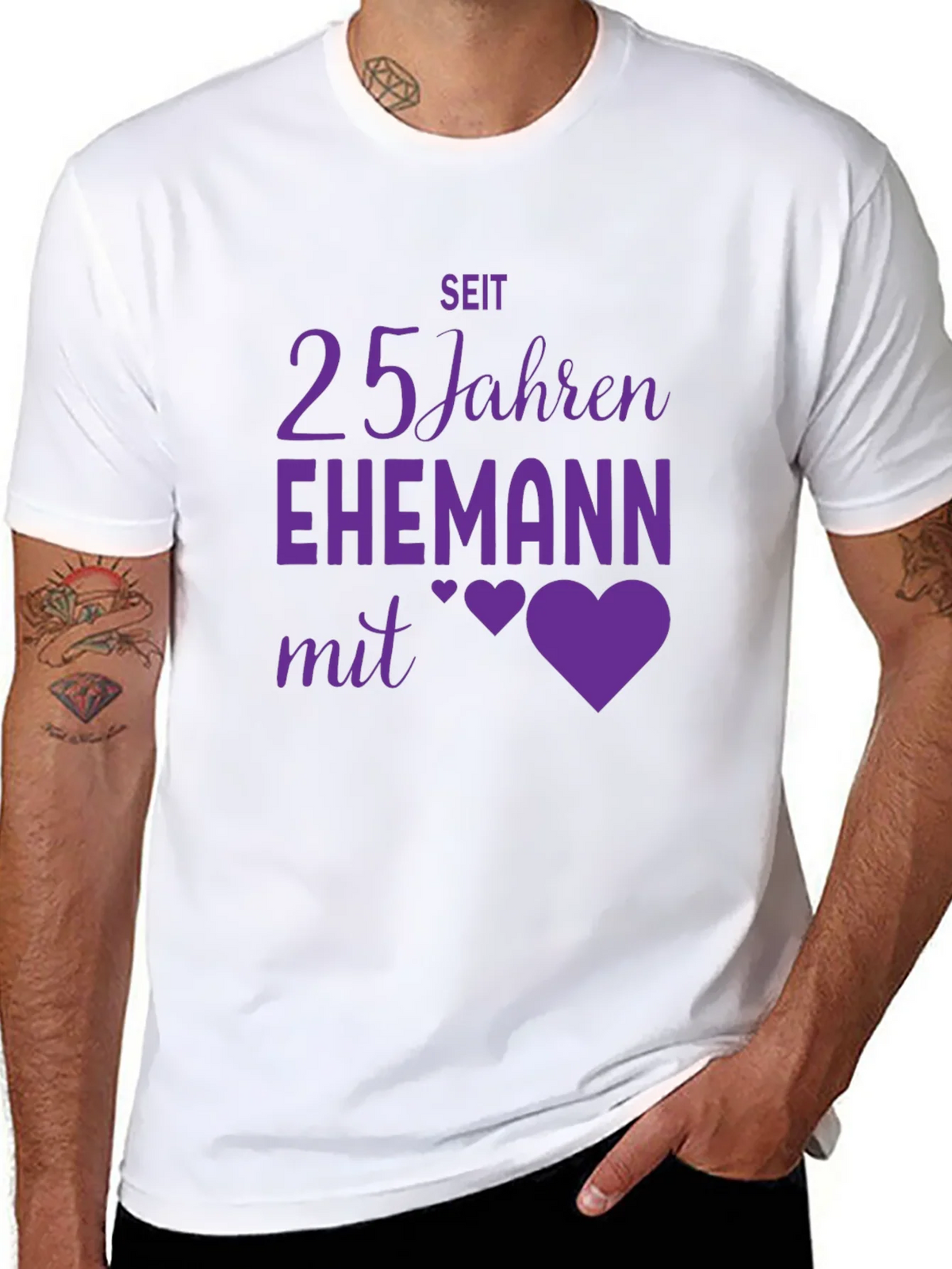 25th Anniversary Husband T-Shirt product image 6