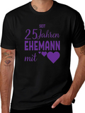 25th Anniversary Husband T-Shirt product image 1