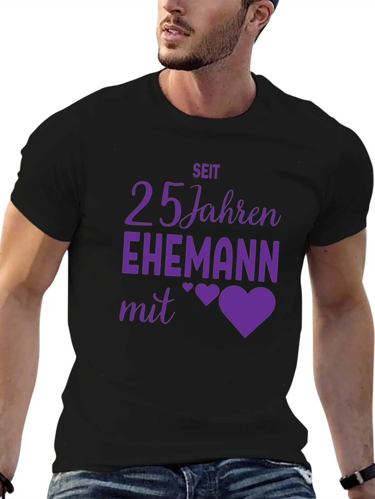25th Anniversary Husband T-Shirt product image 5