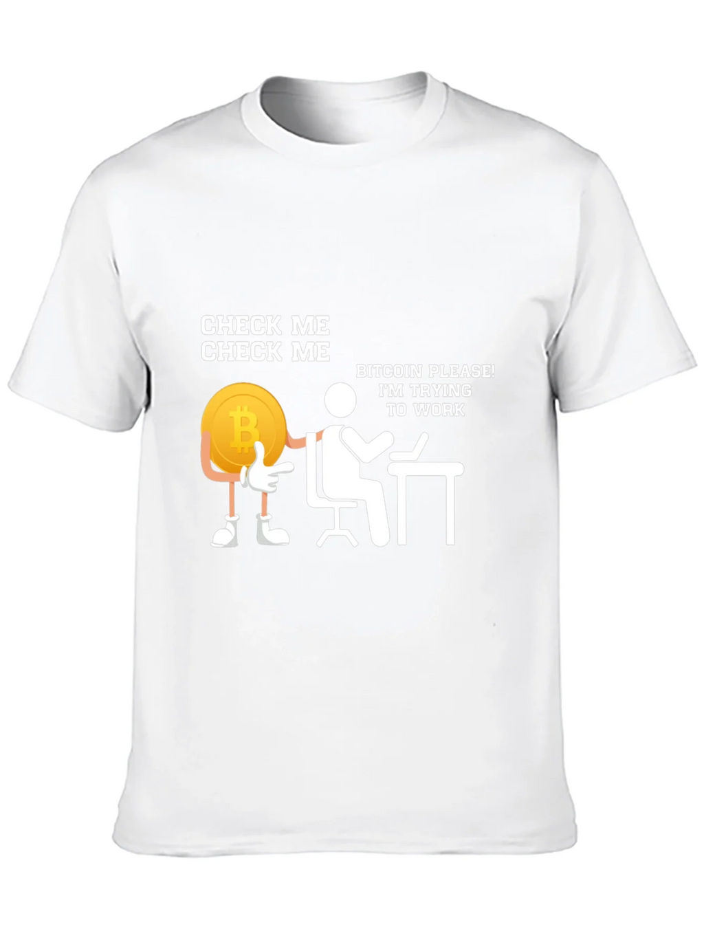Check Me Bitcoin T-Shirt product image 9