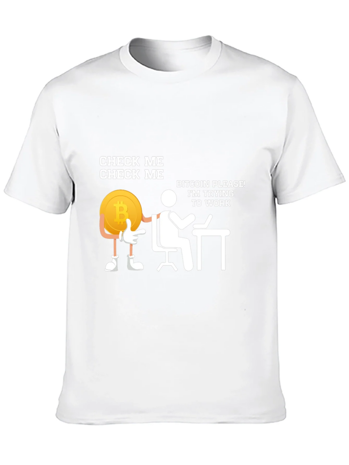 Check Me Bitcoin T-Shirt product image 9