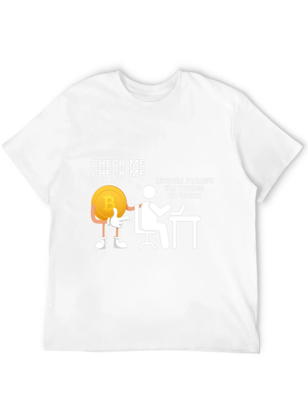 Check Me Bitcoin T-Shirt product image 11