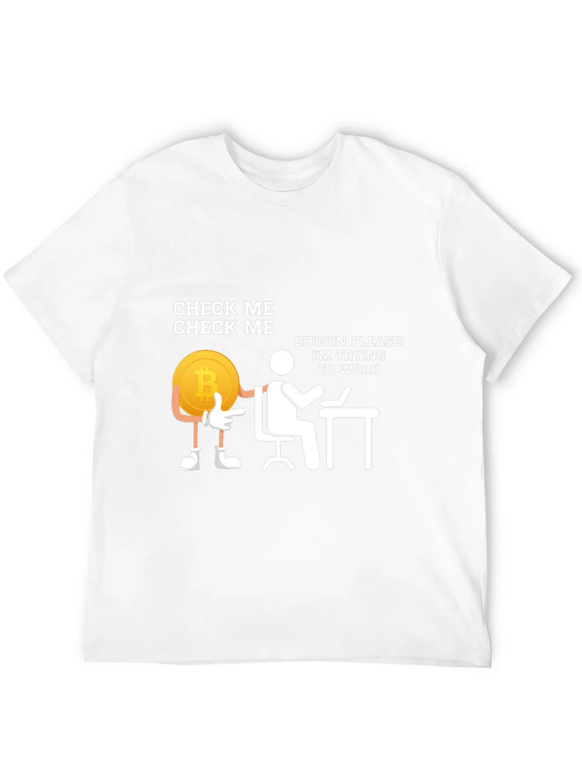 Check Me Bitcoin T-Shirt product image 11