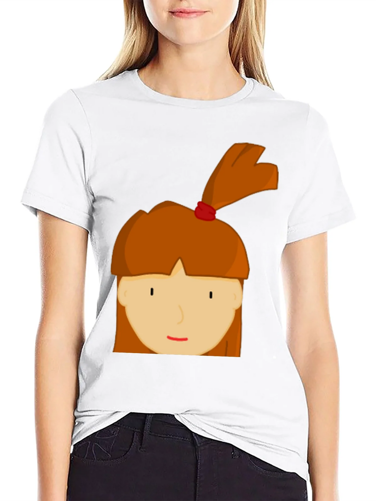 Cartoon Girl Graphic Tee - Fun & Casual Style product image 7