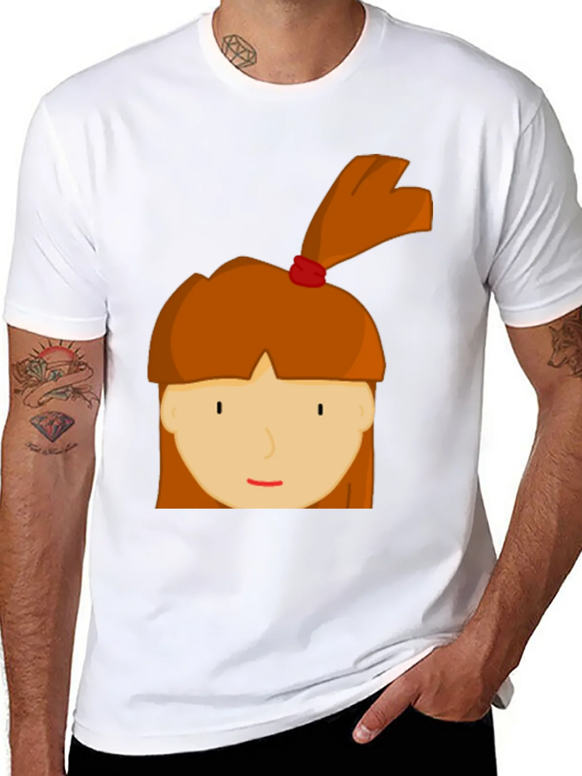 Cartoon Girl Graphic Tee - Fun & Casual Style product image 6