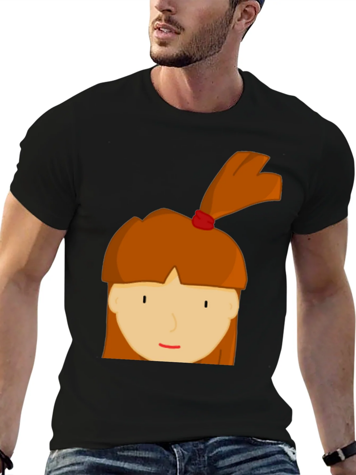 Cartoon Girl Graphic Tee - Fun & Casual Style product image 5