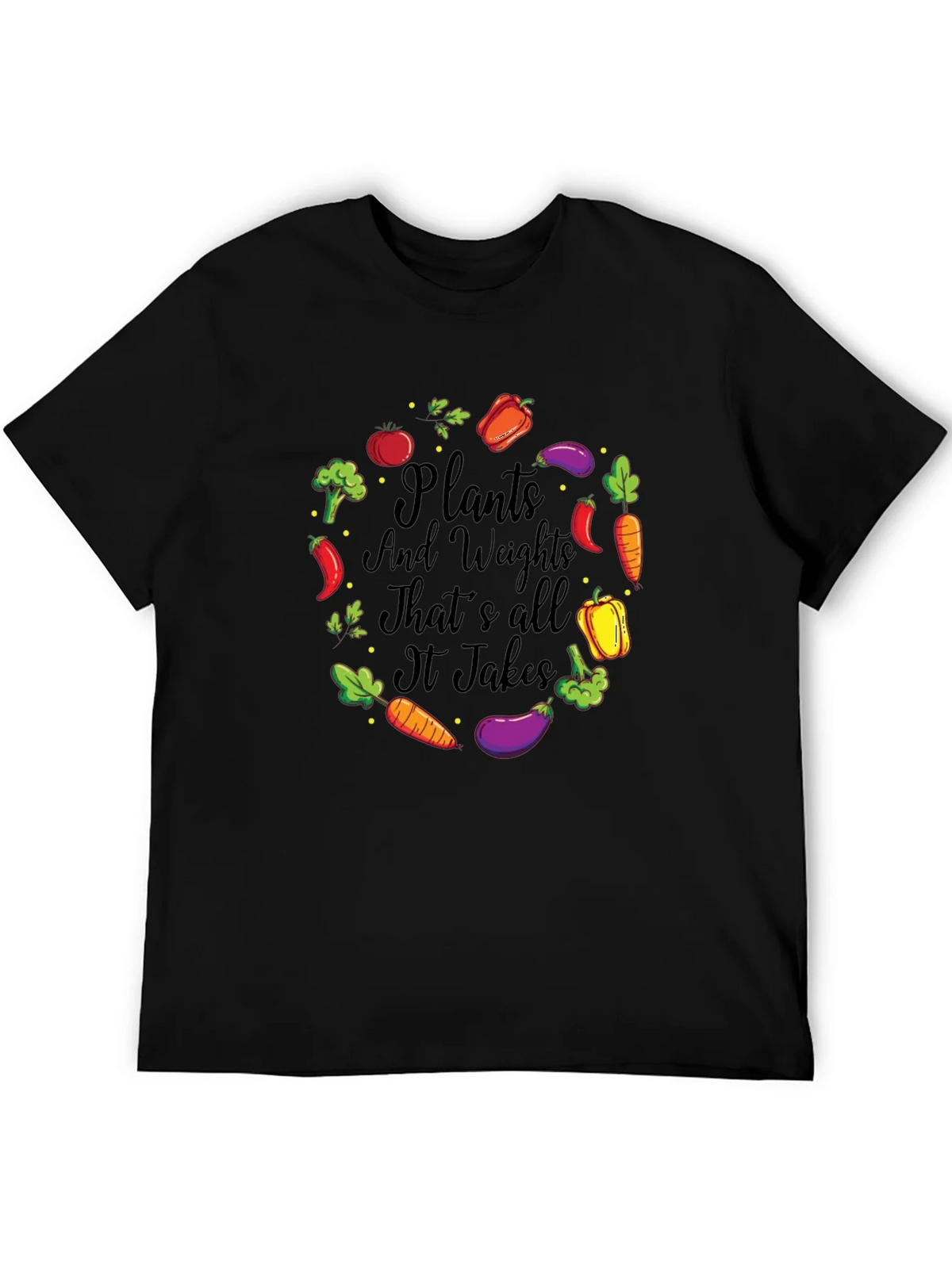 Plants and Weights Graphic T-Shirt product image 5