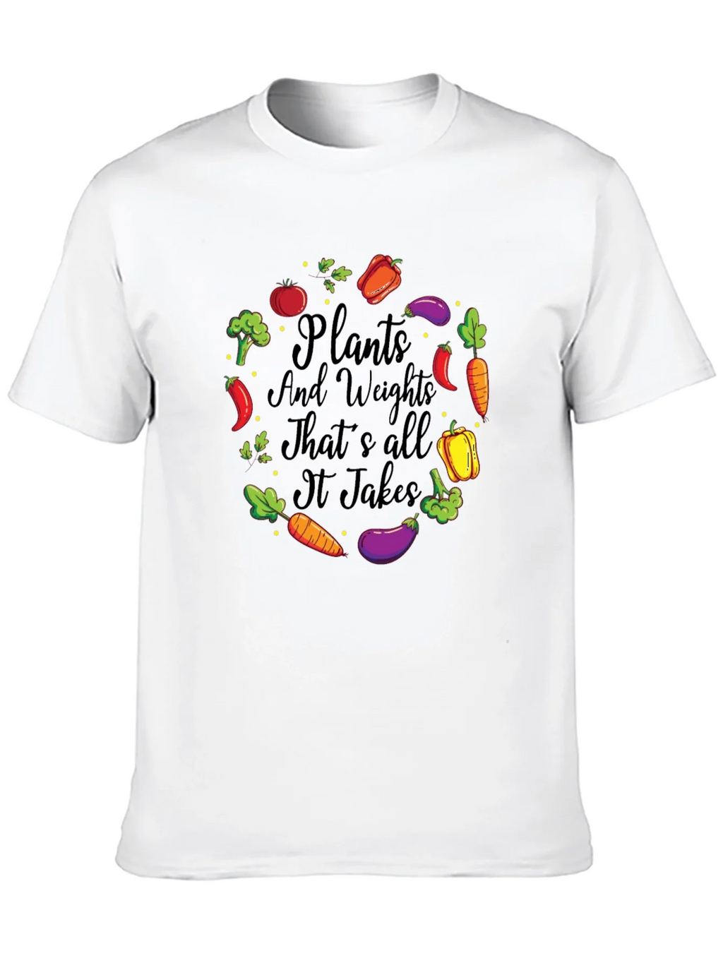 Plants and Weights Graphic T-Shirt product image 9