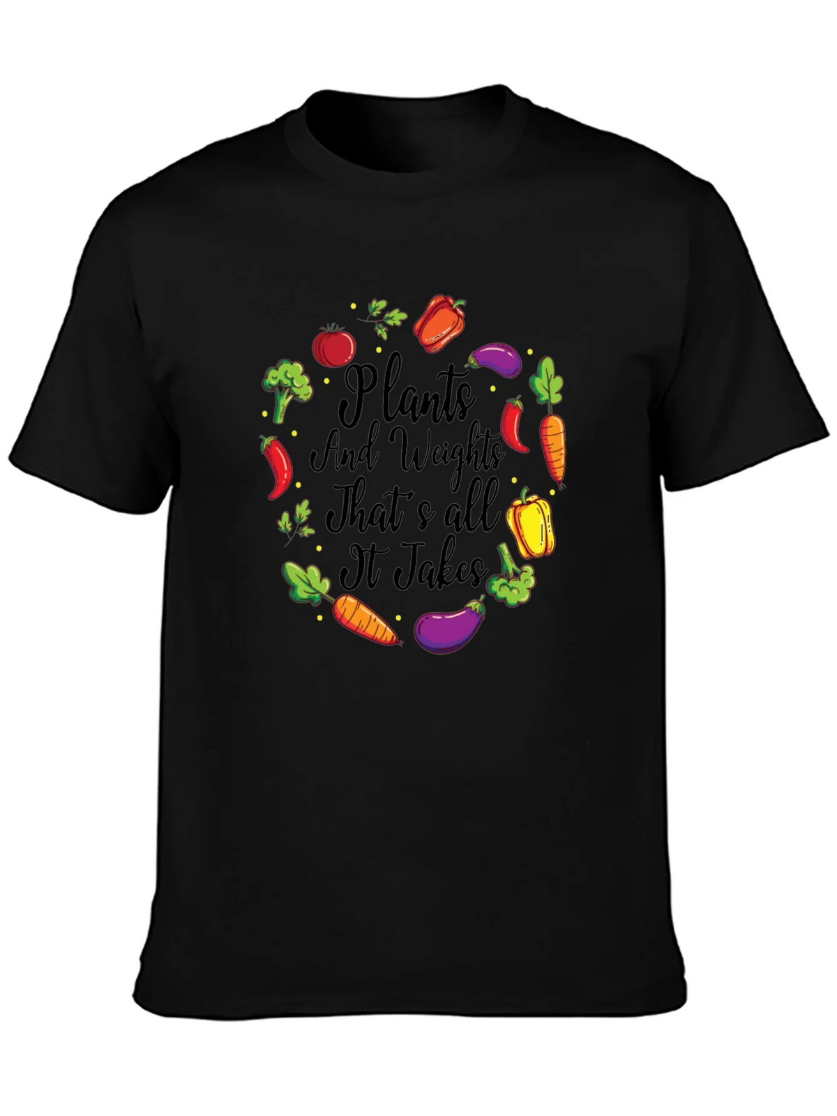 Plants and Weights Graphic T-Shirt product image 3
