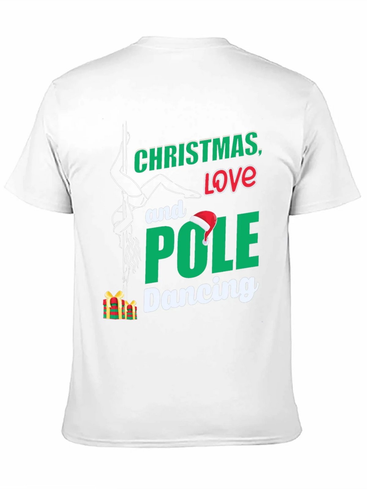 Christmas Love Pole Dancing T-Shirt