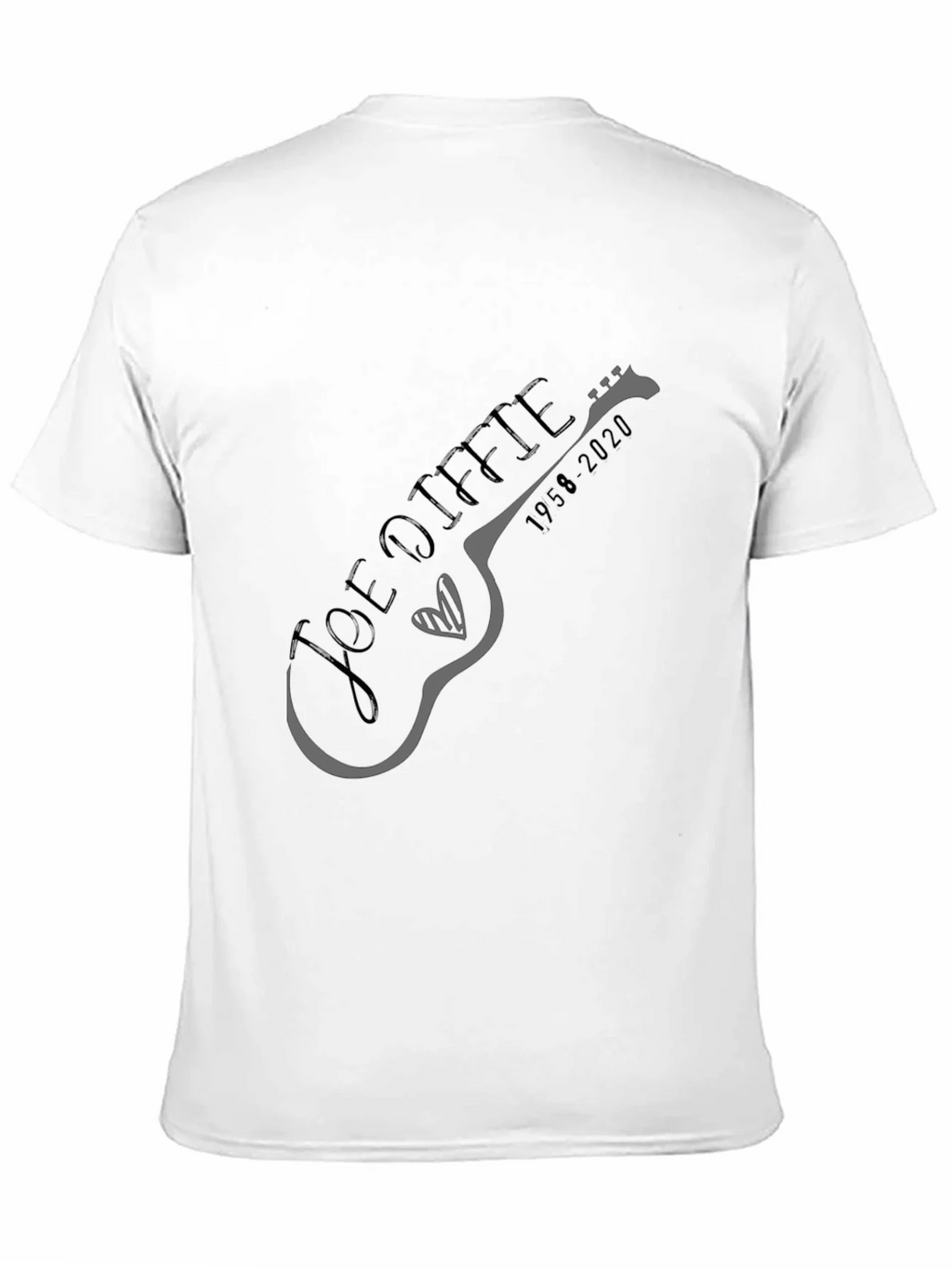 Joe Diffie Memorial Guitar T-Shirt product image 10