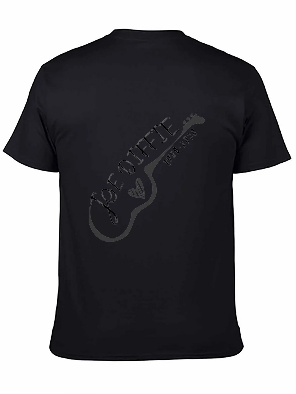 Joe Diffie Memorial Guitar T-Shirt product image 4