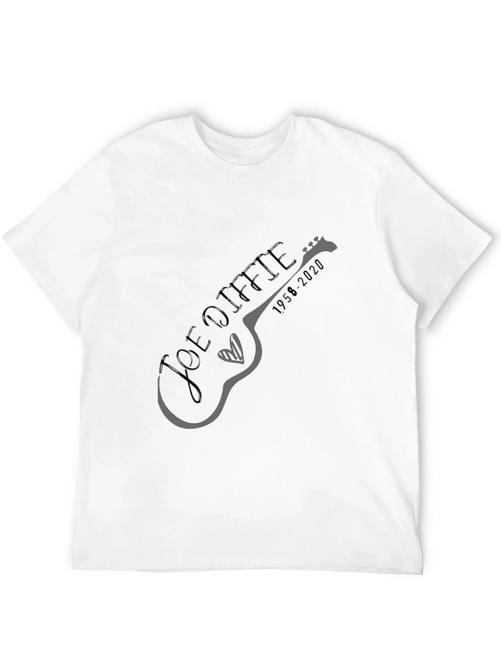 Joe Diffie Memorial Guitar T-Shirt product image 11