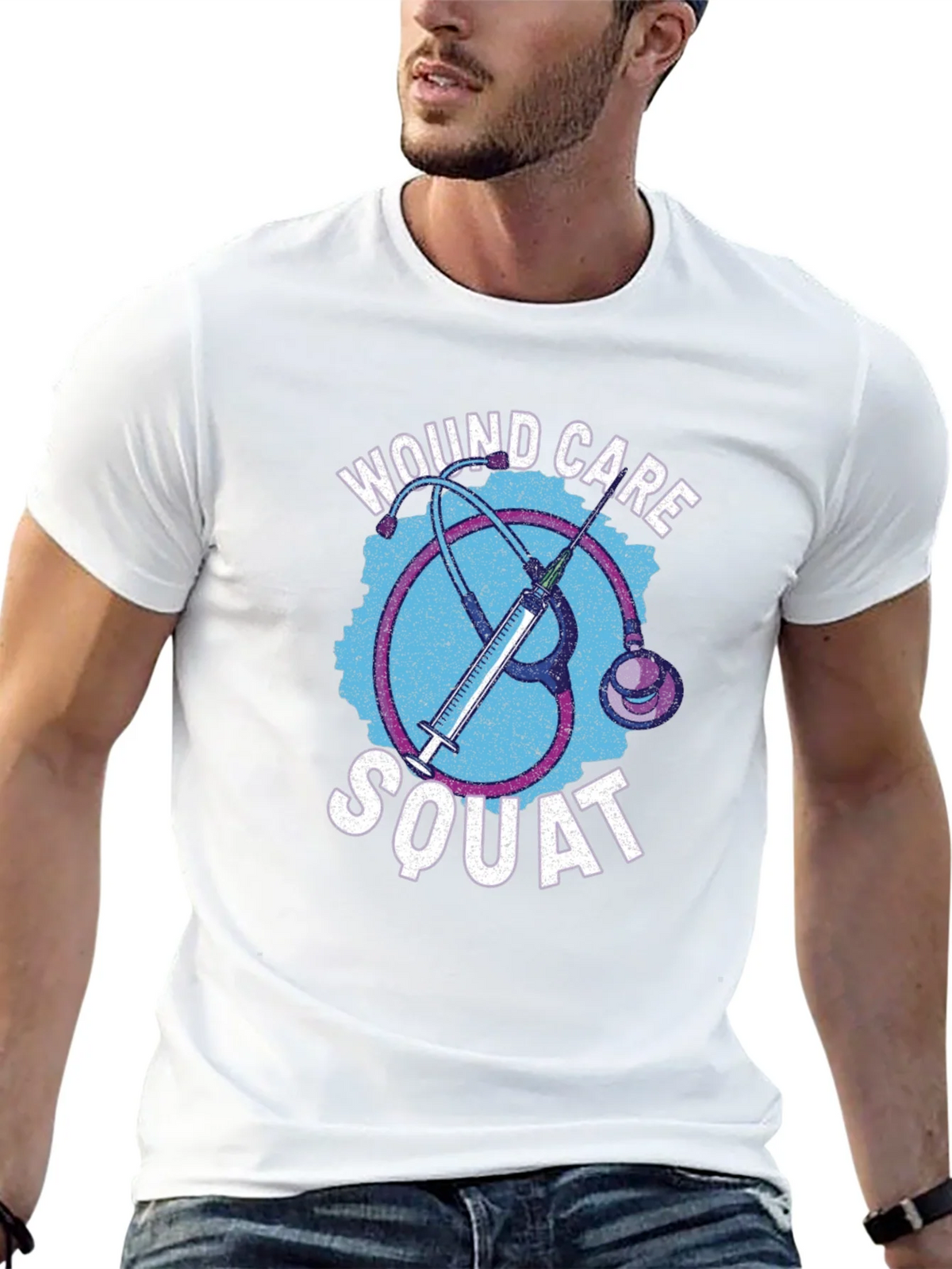 Wound Care Squad Black T-Shirt product image 12