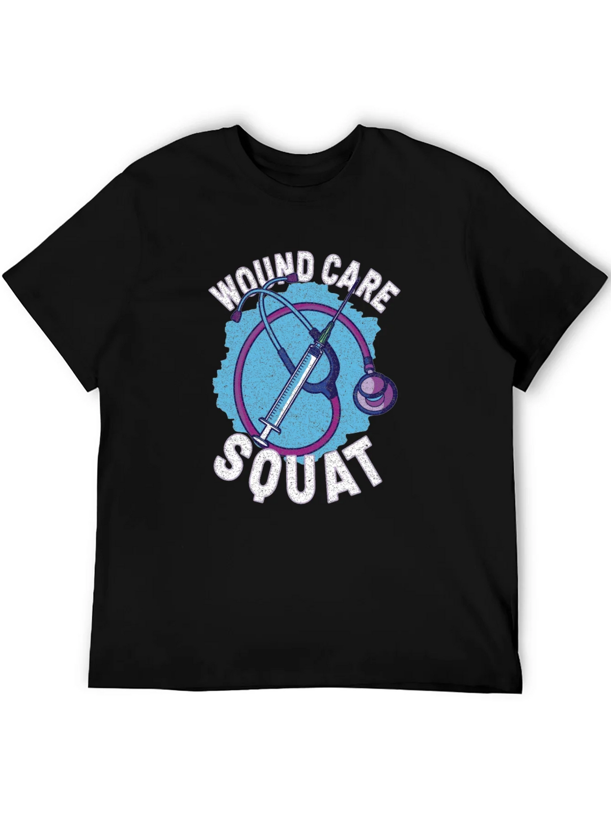 Wound Care Squad Black T-Shirt product image 5