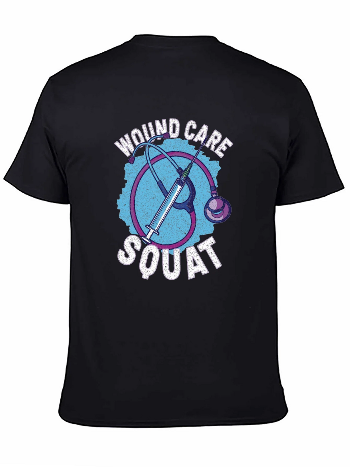 Wound Care Squad Black T-Shirt product image 4