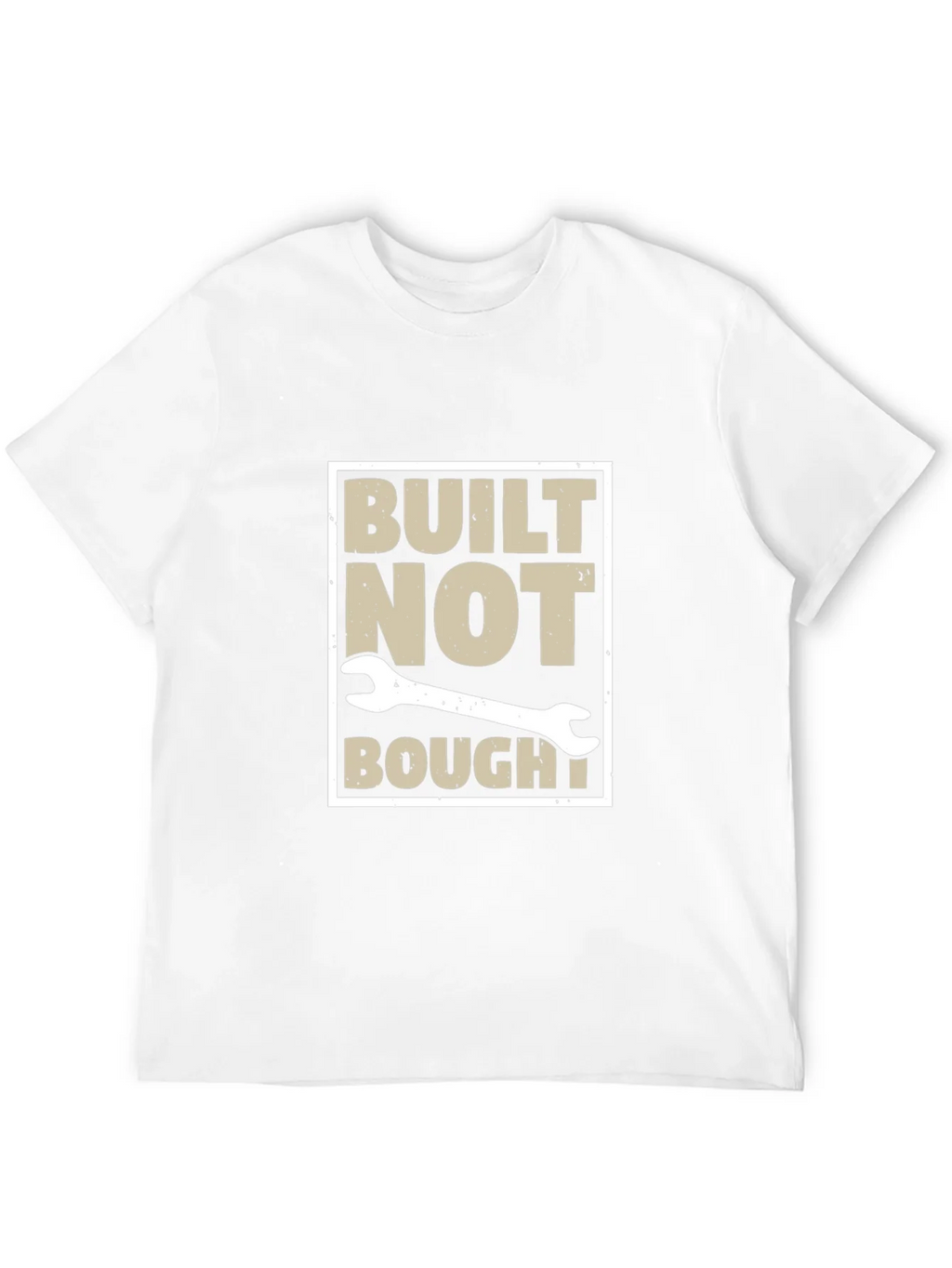 Built Not Bought Graphic Tee - DIY Mechanic Shirt product image 8