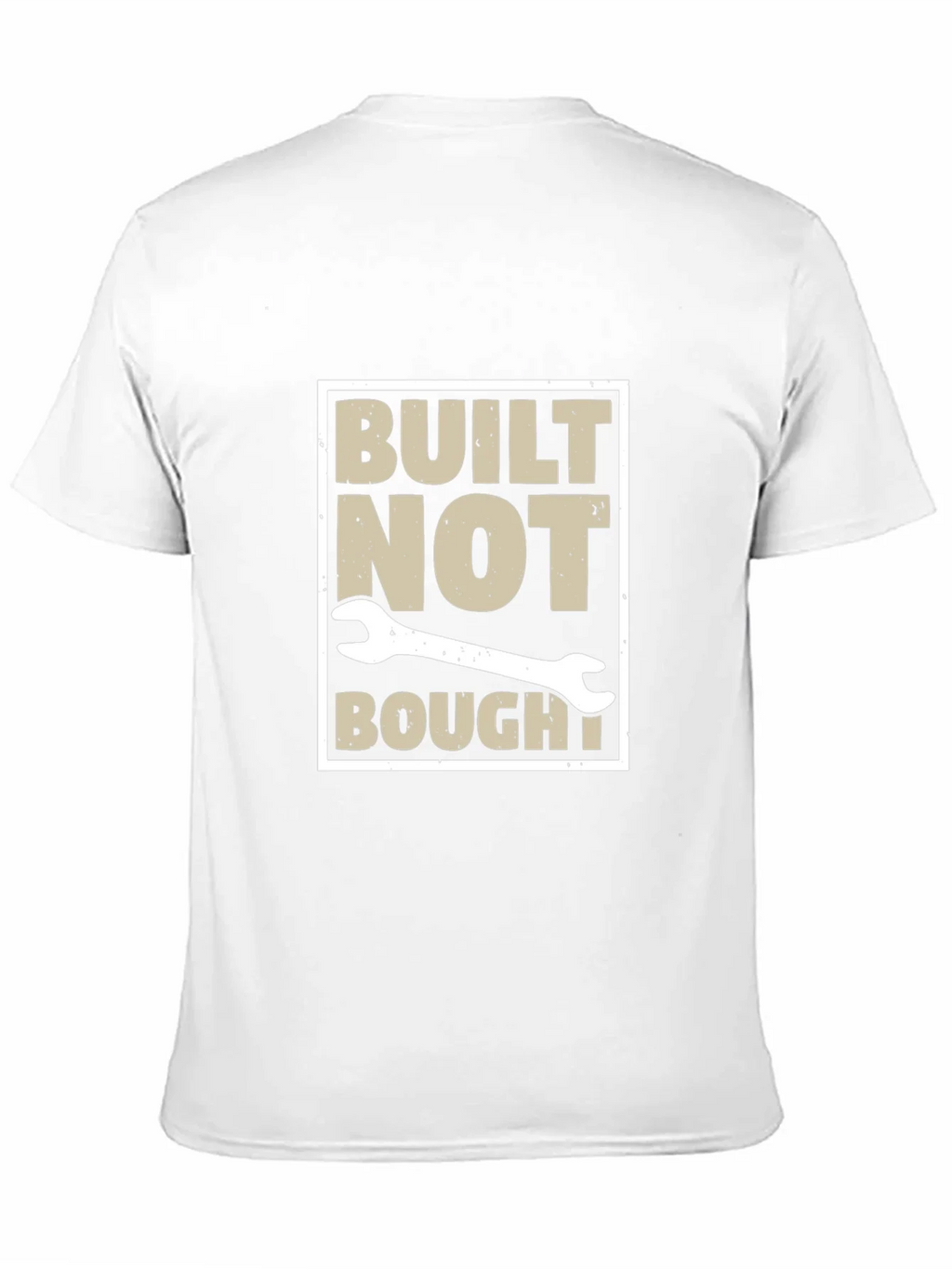 Built Not Bought Graphic Tee - DIY Mechanic Shirt product image 7