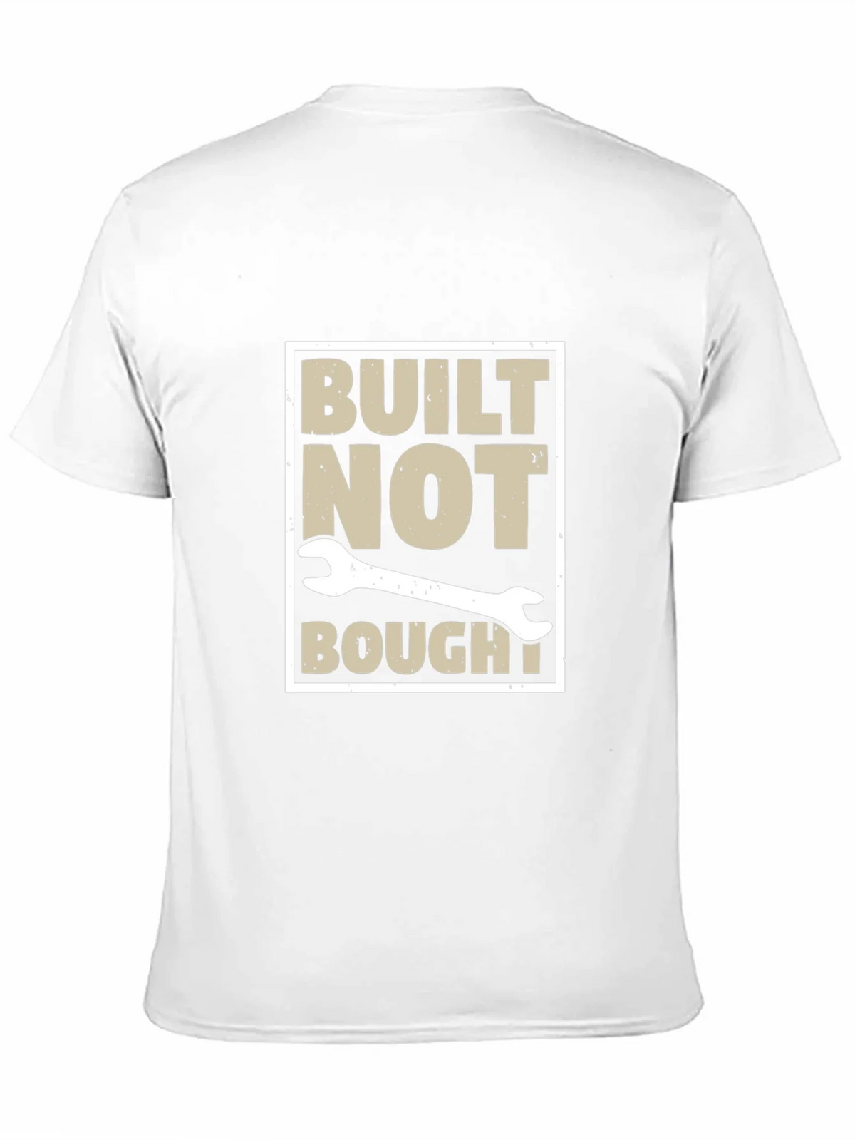 Built Not Bought Graphic Tee - DIY Mechanic Shirt product image 7