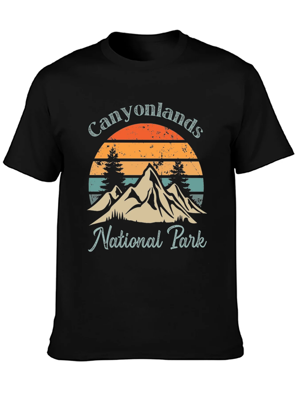 Canyonlands National Park Retro Graphic Tee product image 3