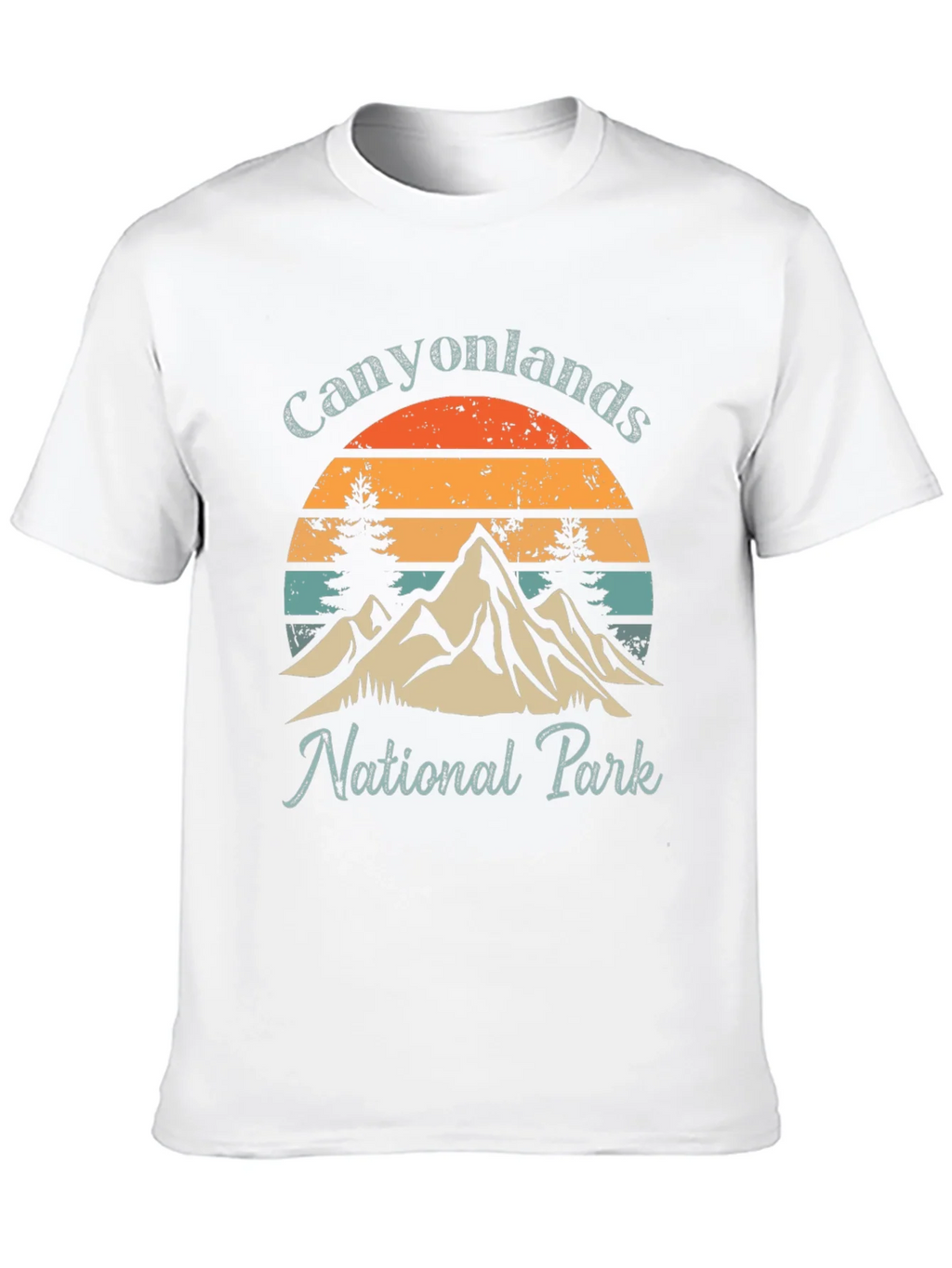 Canyonlands National Park Retro Graphic Tee product image 9