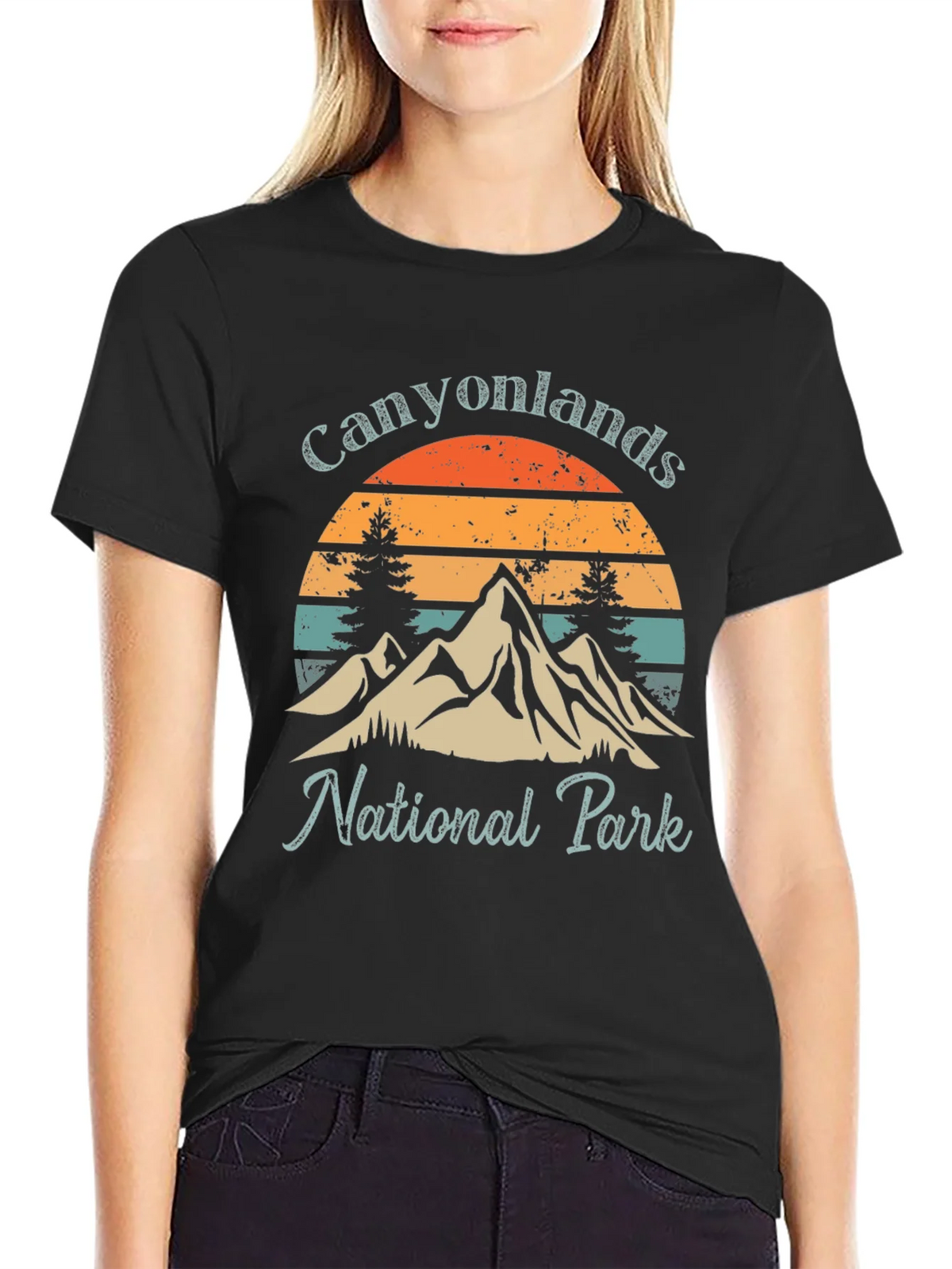 Canyonlands National Park Retro Graphic Tee product image 2