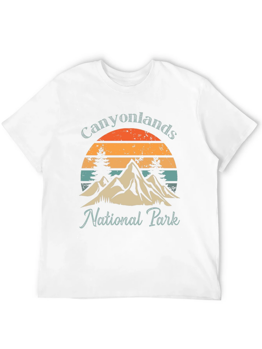 Canyonlands National Park Retro Graphic Tee product image 11