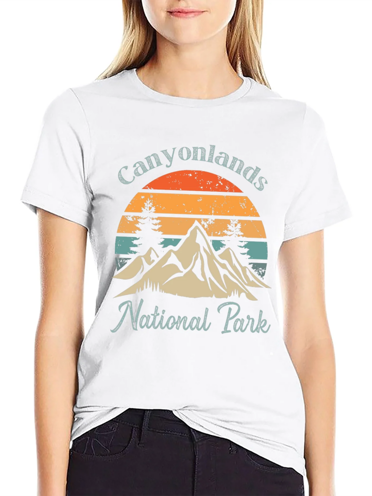 Canyonlands National Park Retro Graphic Tee product image 8