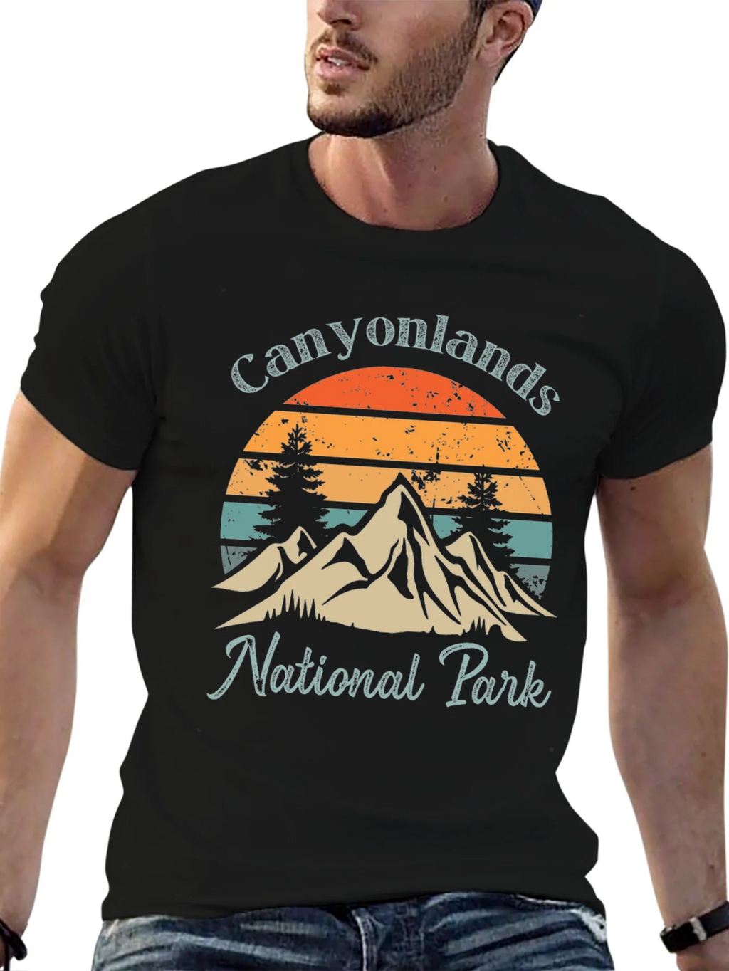 Canyonlands National Park Retro Graphic Tee product image 6