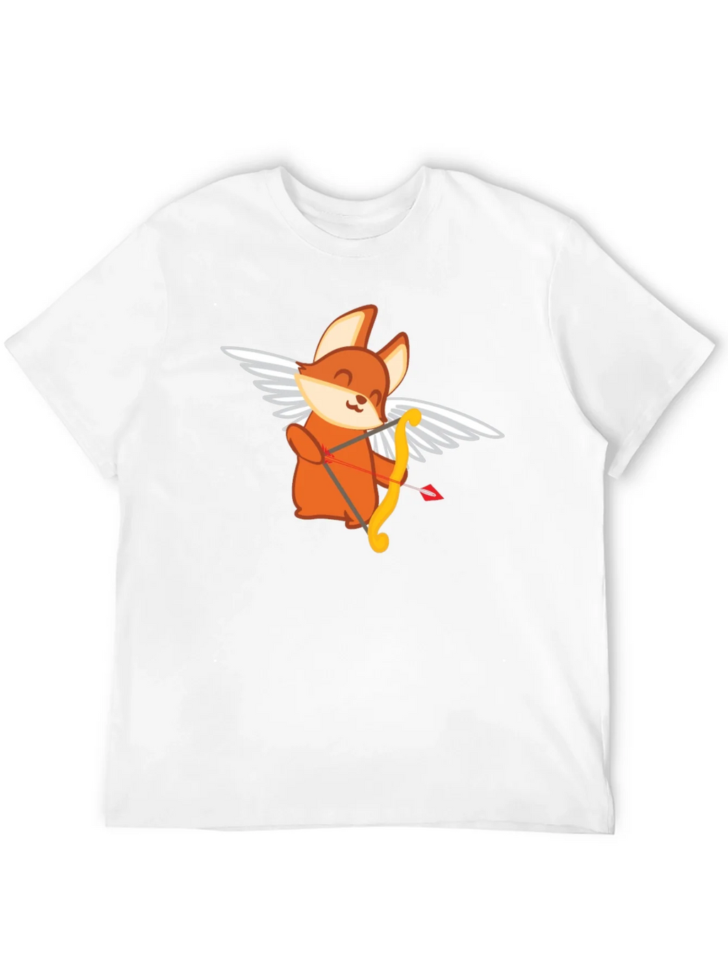 Cupid Fox Graphic Tee - Love Arrow Shirt product image 11