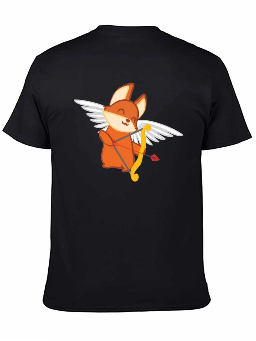 Cupid Fox Graphic Tee - Love Arrow Shirt product image 4