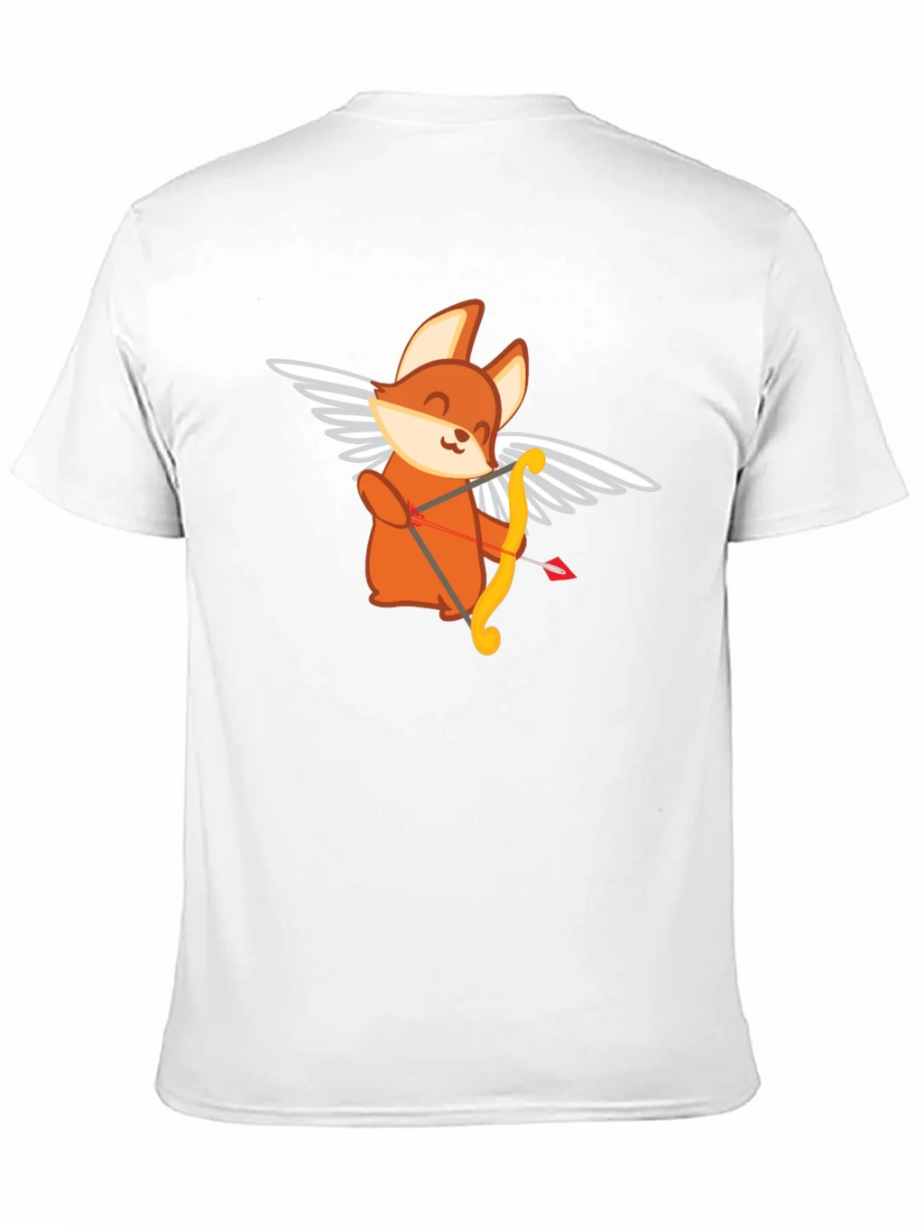 Cupid Fox Graphic Tee - Love Arrow Shirt product image 10
